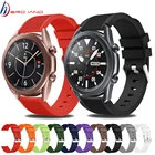 Ремешок силиконовый спортивный для Samsung Galaxy Watch 3 41 мм, браслет для galaxy watch 3 45 мм S3 Frontier S2