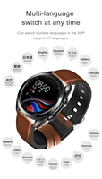 intellifent fashion ip67 waterproof full circle full touch built in speaker bluetooth call smart watch