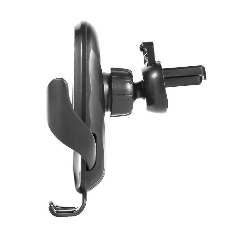 10 Вт Qi Беспроводное Автомобильное зарядное устройство гравитационный зажим для