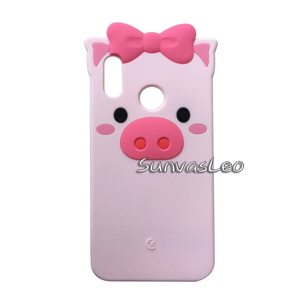 Pink Pig Чехол для huawei P20 Lite, 3D Мягкий силиконовый чехол с изображением единорога для смартфона, чехол s для huawei P20 Lite, Fundas Coque - Цвет: Pink Pig