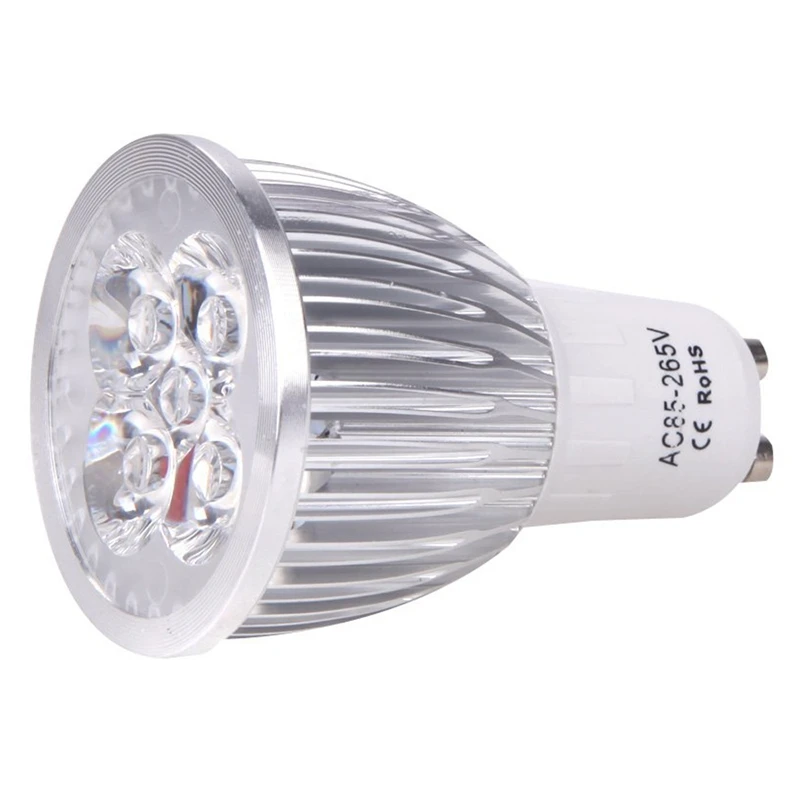 

GU10 5W LED Plant Grow Light Hydroponic Lamp Bulb Energy Saving 4 Red 1 Blue for Indoor Flower Plants Growth Vegetable Greenhous