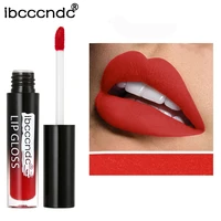 ibcccndc waterproof batom velvet liquid lipstick sexy red lip tint terciopelo lip gloss makeup long lasting matte nude lipgloss