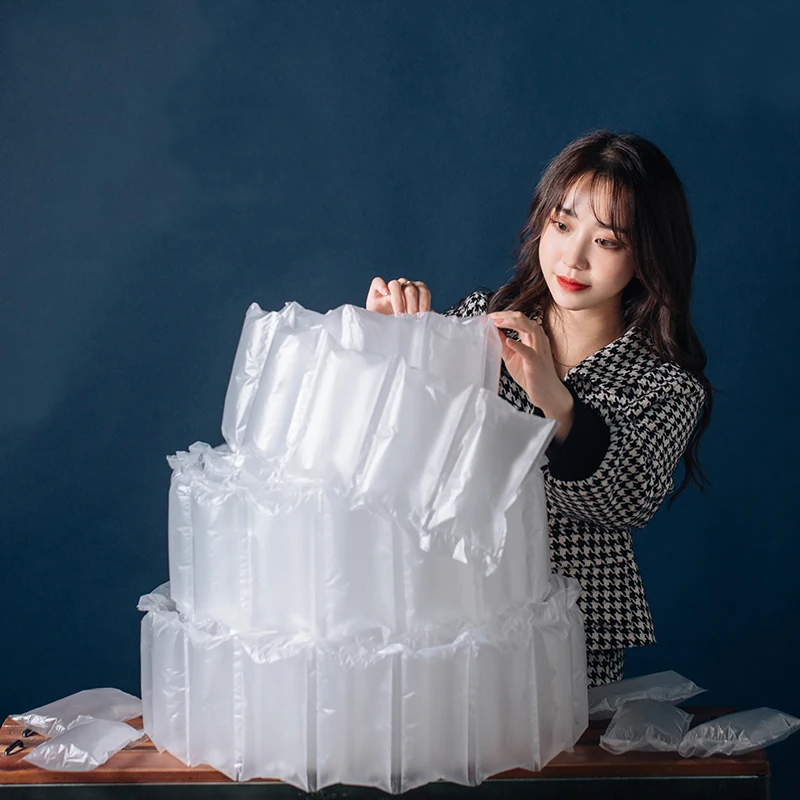 

500M Buffer Air Cushion Air Pillow Film Packing FiIm Filling Film Packaging Bag Filling BNubble Roll Filled Material Wholesale