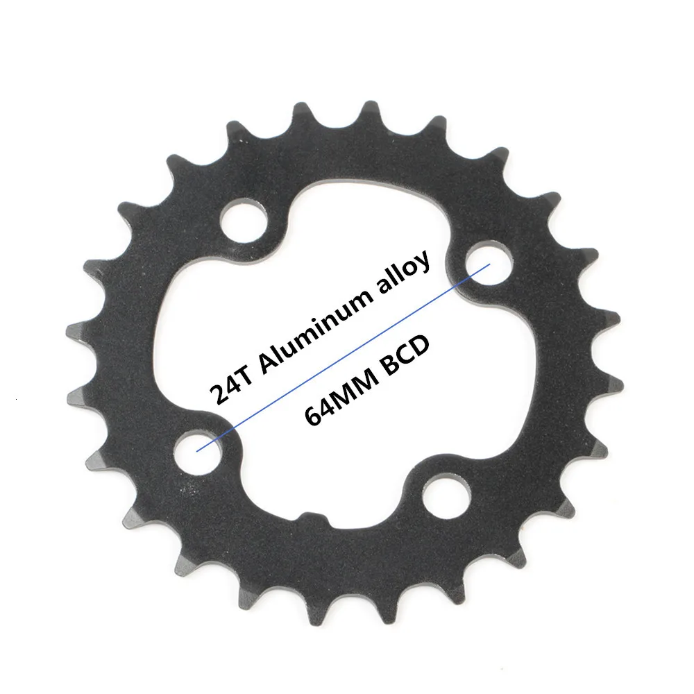 Круглая цепь MTB горный велосипед 104BCD 22T 24T 32T 34T 38T 42T 44T шатуны стали алюминиевый сплав зубная пластина запчасти