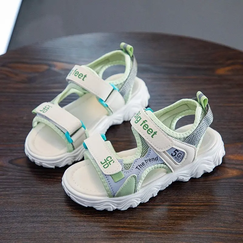 

Girls' sandals 2021 new children's shoes children's soft bottom net red shoes