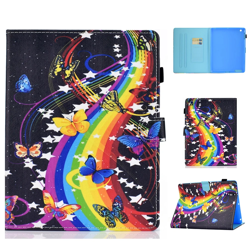 Чехол для iPad 2/3/4 iPad4 защитный чехол подставка из искусственной кожи Магнитный