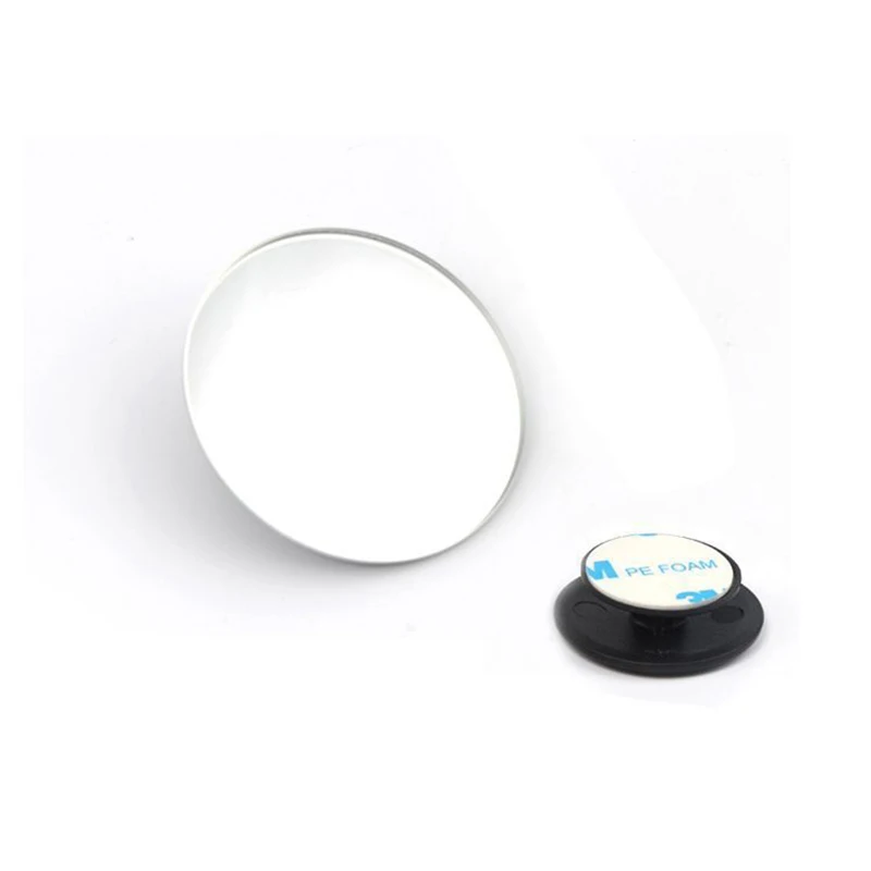 2 шт. Автомобильное универсальное безрамочное зеркало с углом обзора 360 градусов