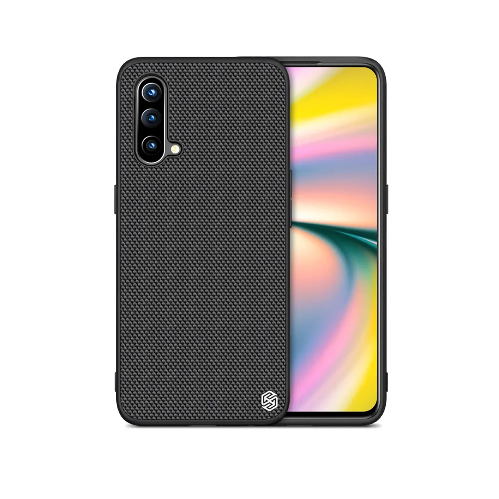 

Для OnePlus Nord CE 5G Nillkin текстурированная нейлоновая задняя панель кожух, чехол для мобильного телефона нескользящая матовая простая