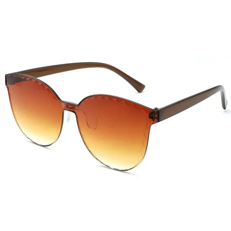 Солнцезащитные очки без оправы для мужчин и женщин градиентные цельные 2020 |