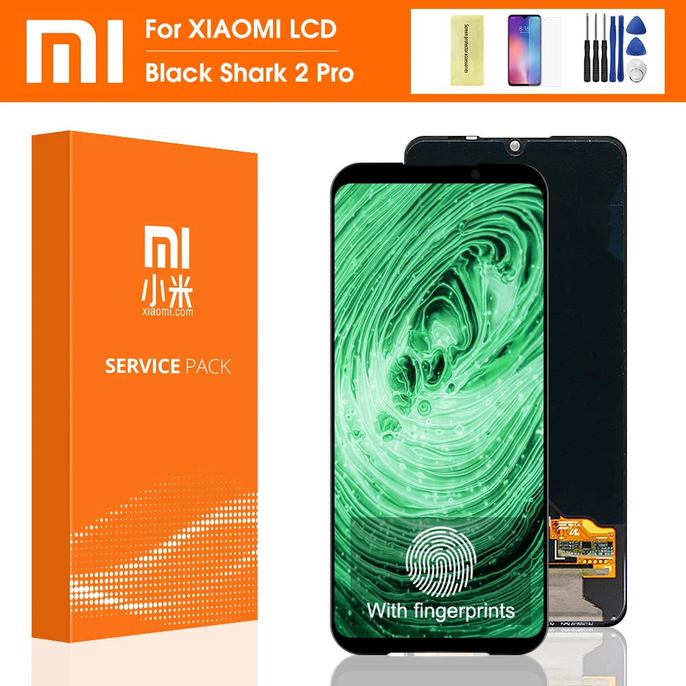 6 39 &quotоригинал для Xiaomi Black Shark 2 Pro DLT A0 ЖК дисплей сенсорный дигитайзер BlackShark