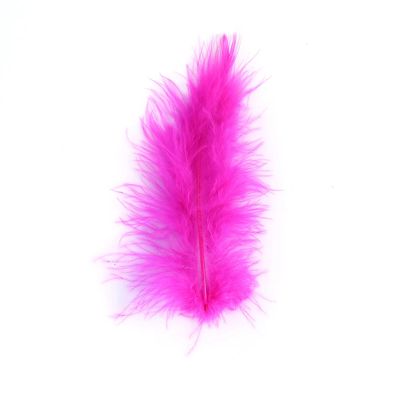 

100PCs Multicolor Feathers Puffy Wedding Dress DIY Christmas Gift Box Filler Decoration Craft Accessories 7-10 cm