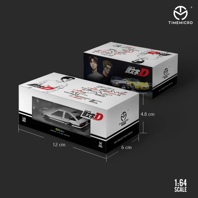 TM 1/64 Dream AE86 Toyota и Mazda RX-7 литая модель автомобиля | Игрушки хобби