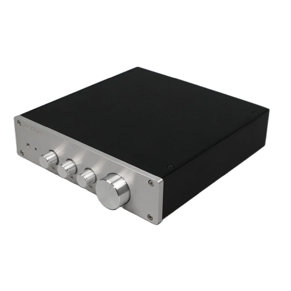 

Mini Size DAC Decoder Shell DIY Hi End Rear Class Power Amplifier Supply Chassis Anodize Aluminum Audio Enclosure W190 H46 D191