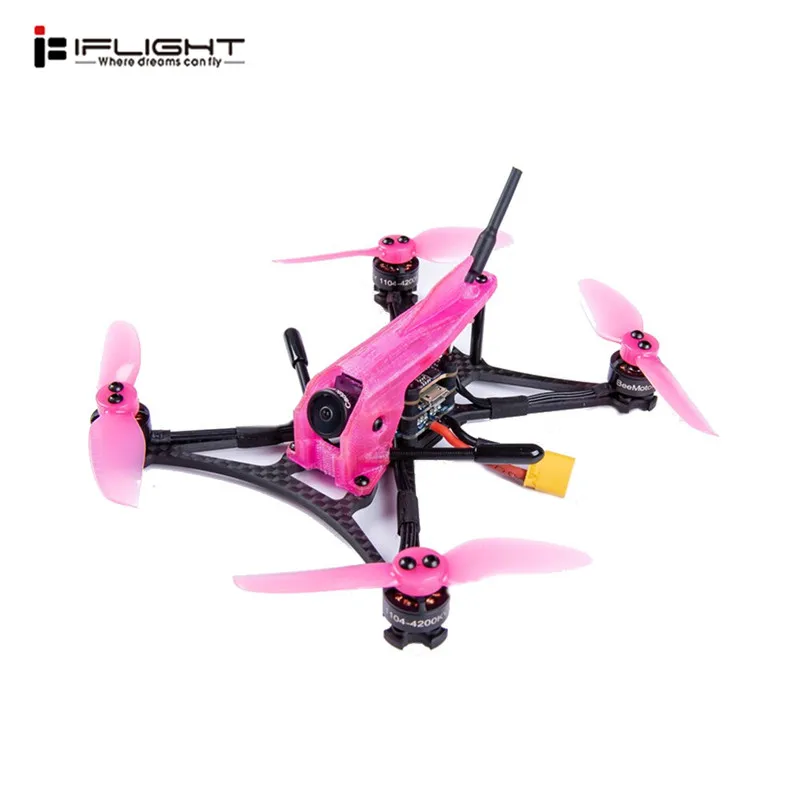 IFlight TurboBee 136RS микро FPV гоночный Радиоуправляемый Дрон 136 мм 4S версия света