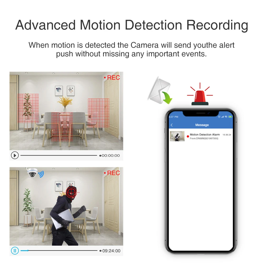 Techage 4CH 1080P Беспроводной NVR комплект безопасности IP камера система 2MP Wifi Аудио Звук