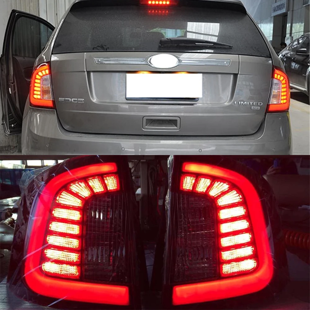 Автомобильная проблесковая 2 шт. светодиодный для ford edge 2011 2012 2013 2014 задние фонари