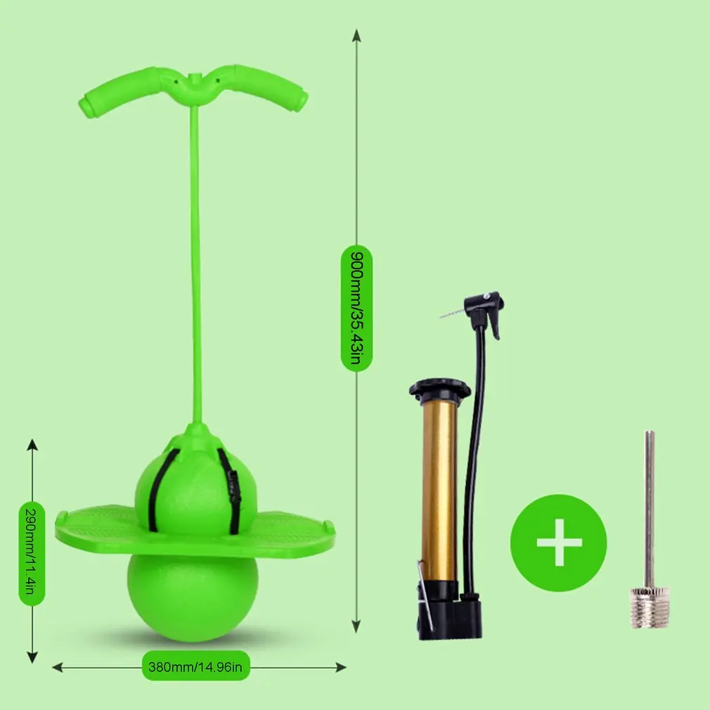 

Jumping Hopper Ball With Handle Kids Bouncy Jumping Ball Outdoor Sports Toy Fitness Pump Bouncy Jumping Ball Toys For Children