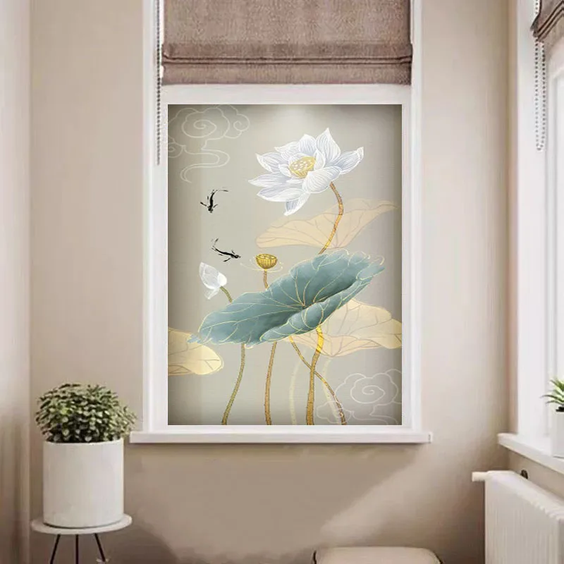 Индивидуальный размер окна Стекло Плёнки витражные наклейки для стеклянных