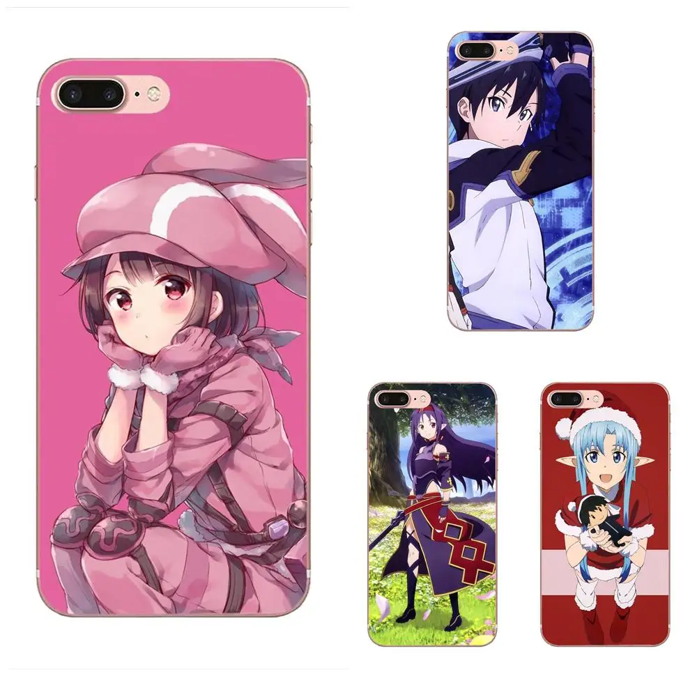 Для Huawei Honor Mate Nova Note 20 20s 30 5 5I 5T 6 7I 7C 8A 8X 9X 10 Pro Lite Play Soft Coque Sword Art Online Sao Anime Manga|Бамперы| |