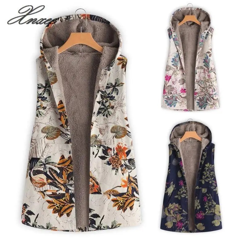 Женская куртка из искусственного меха для офиса Зимний Теплый головной убор