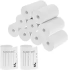 Новый Печать наклеек Бумага рулон прямая Термальность Бумага с самоклеющейся 57*30 мм специальные внутренние подкладки для PeriPage A6 карман Термальность принтер