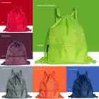 Новинка 2020, популярный мужской и женский рюкзак из полиэстера на шнурках, рюкзак для Спортивная вместительная сумка, школьный спортивный дорожный рюкзак на шнурке