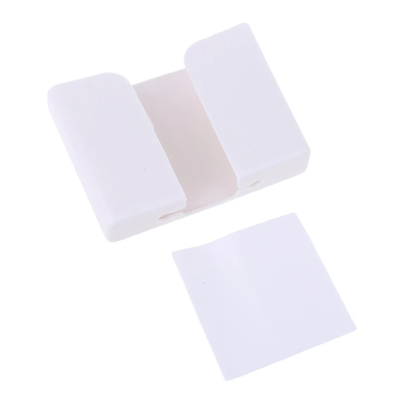 

Wall Mounted Organizer Storage Box Remote Control Mounted Mobile Phone Plug Multifunction Shelf P31E