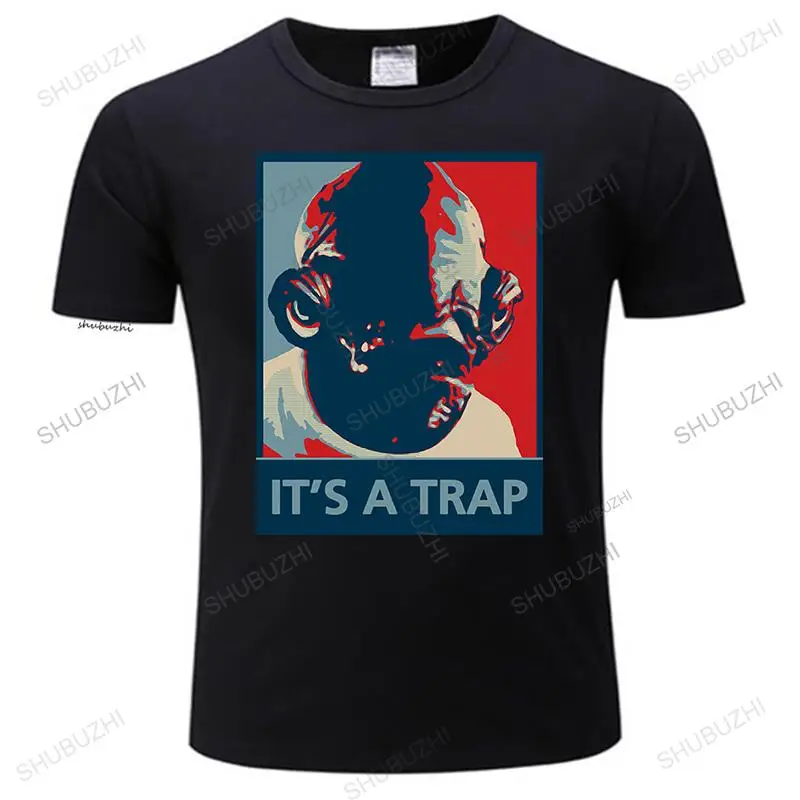 

Admiral Ackbar IT A TRAP Printed T Shirts Men Summer Style fashion Short Sleeve O-Neck Cotton Men T-Shirt Male Top Tee Hot