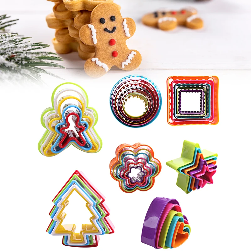 5 шт. 3D резак для печенья кухонная форма торта кондитерских изделий цветов