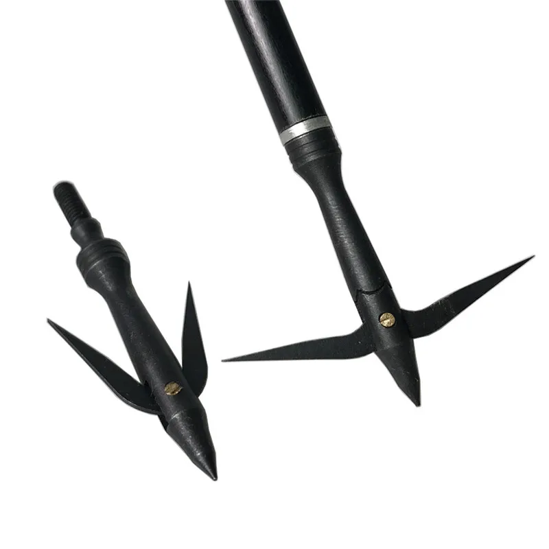 

6pcs Archery Traditional Arrowheads Broadheads Hunting Tips Screw Arrow Points Target Practice Outdoor Shooting Accessories