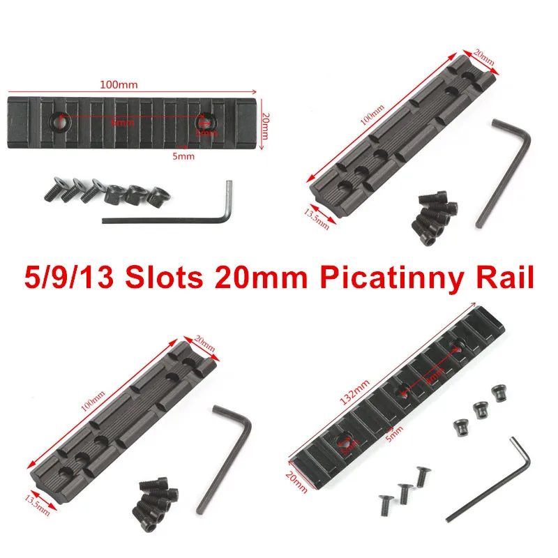 Крепление для прицела Пикатинни 2 &quot4&quot 5 &quot винты с изогнутым основанием