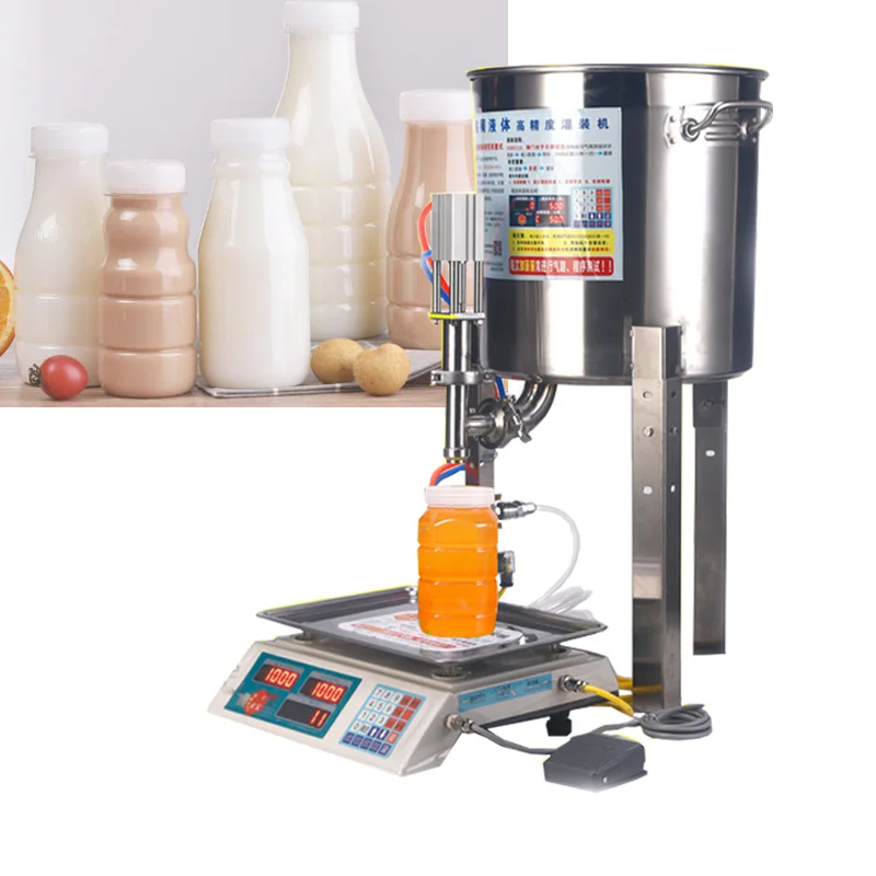 

Новая семейная доступная автоматическая машина для взвешивания меда из нержавеющей стали, машина для наполнения жидкостей, машина для напо...