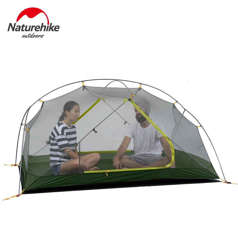 Палатка Naturehike Mongar 15D туристическая Ультралегкая на 2 человек нейлоновая