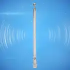 Телескопическая антенна, разъем SMA типа папа, Серебристый сплав, для радиосвязи LimeSDR, 40-6 ГГц