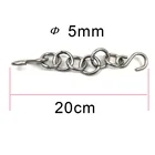 Регулируемая цепь с крючком для ремонта автомобильных вмятин, крючок для удаления вмятин на автомобиле, аксессуар для удаления вмятин на автомобиле, длина 20 см