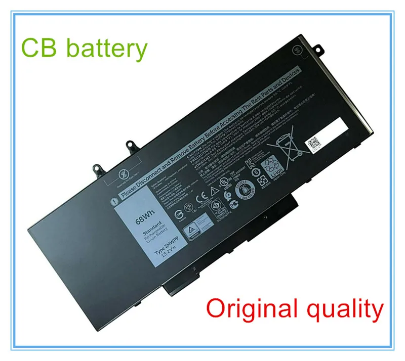 Bateria do Laptop 3hwpp 15.2v 68wh para 5501 5401 3541 5410 5411 5511 Series P80f003 P98g003 Baterias p/ laptop