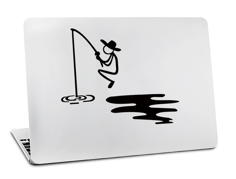H3045 Sykiila наклейка для Macbook Air 11 12 13 Pro 13 15 16 17 виниловая наклейка на стену для ноутбука черная наклейка Карта мира Земля камера Горный Лев - Цвет: H3045