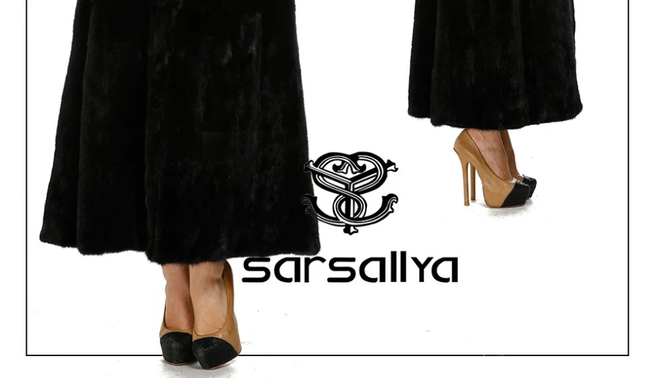 SARSALLYA норки пальто женщины природный шубы женские зимние куртки натуральный мех куртка 2016F0585B