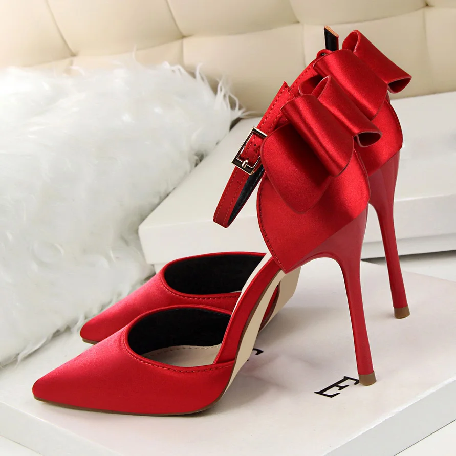 2020 размера плюс 43 женские летние босоножки на высоком каблуке 10 см атласные