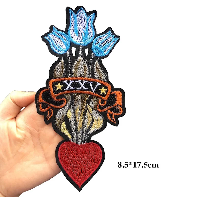 1 шт. нашивки со стрелками в виде сердца аппликация для глажки одежды с