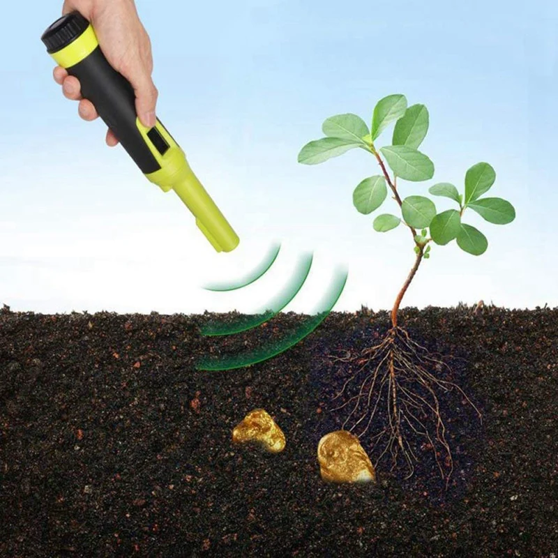 Высокочувствительный ручной металлоискатель HS-10 с ЖК-водонепроницаемым