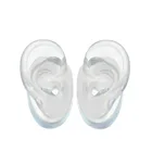 Модель слуховых аппаратов 1 пара, цветная силиконовая модель ушей для демонстрации слуховых аппаратов, обучающая модель ушей