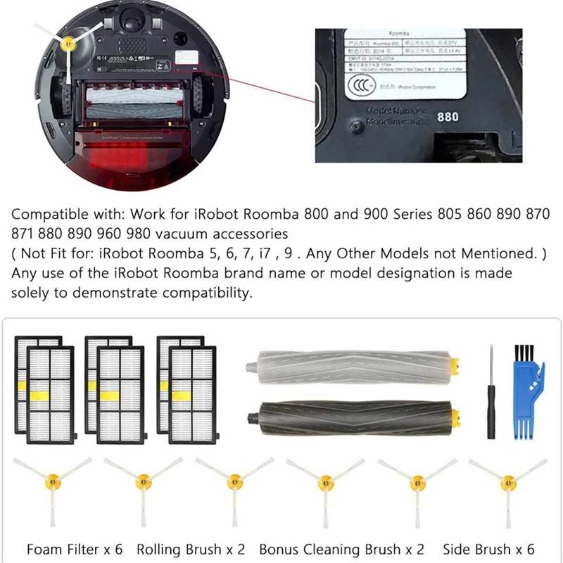 

IRobot Roomba 800 900 980 960 890 880 870 860 805