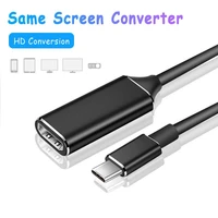 type c to hdmi compatible cable ultra hd 4k usb 3 1 hdtv cable adapter converter for macbook chromebook samsung s8 s9