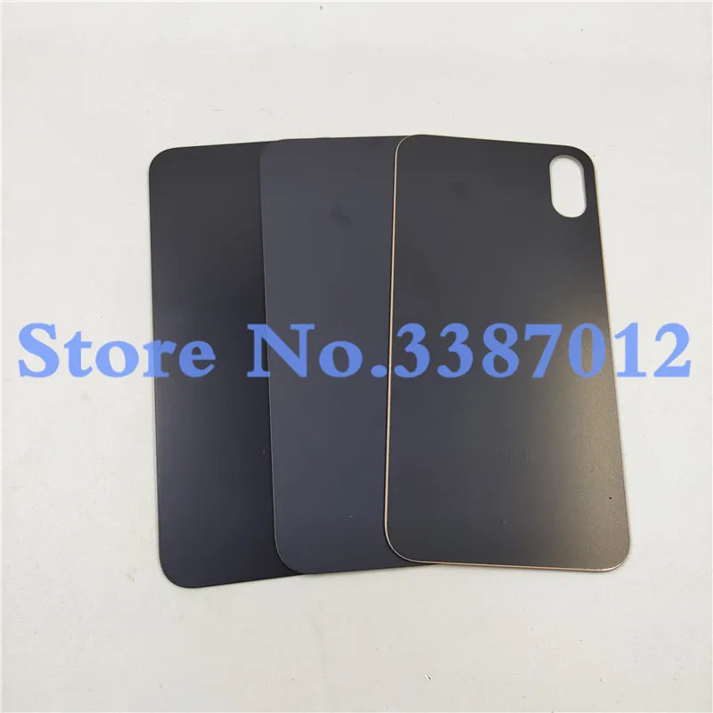 Оригинальный чехол для iPhone X XS MAX Задняя стеклянная крышка корпуса Крышка