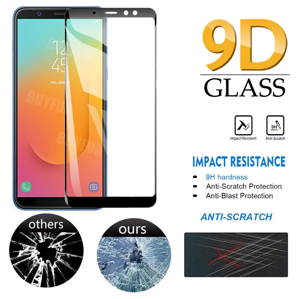 1-2 шт. закаленное стекло для Samsung A2 Core Защитное Galaxy A9s A9 A8 2018 A750 A730 A9200 защита экрана -