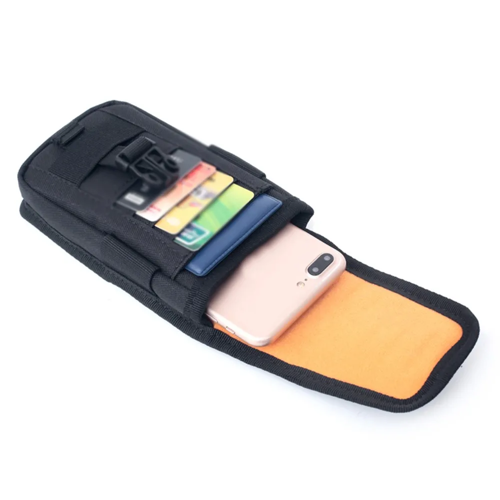 

Universal Adjustable Molle Waist Bag Mobile Phone Pocket Pocket Storage Money Tools Waterproof Nylon Hunting Bag Multifunction