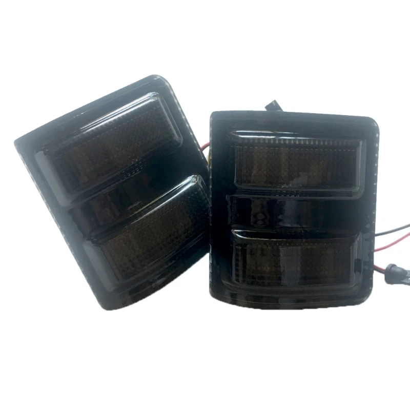 

2pcs Led Side Mirror Marker Lamp Two-color Daytime Running Light Turn Signal Light for 2008-16 F250 F350 F450