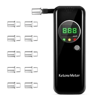 eek brand ketone breath testing meter for ketosis testing for family use with 10 replaceable mouthpieces