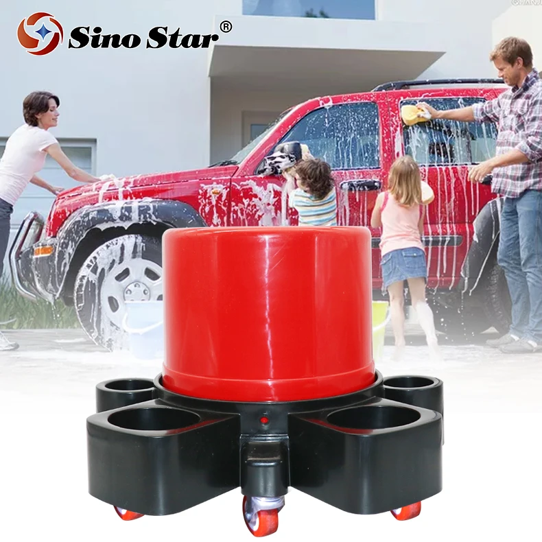 

BJJN1 Easy to move Multifunctional mobile bucket use for Car Wash Outdoor Fishing Round Bathroom Kitchen